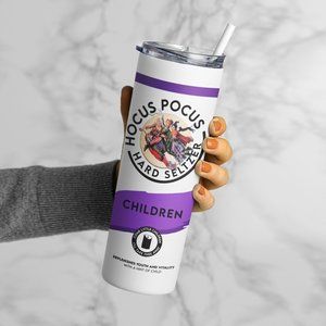 Hocus Pocus White Claw Tumbler - Purple 20oz